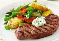 CHAR-GRILLED RUMP STEAK WITH POTATO SALAD - The Meat Barn