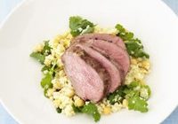 ROAST LAMB RUMP WITH HARISSA AND A COUSCOUS SALAD - The Meat Barn