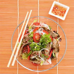 Vietnamese Beef Glass Noodle Salad